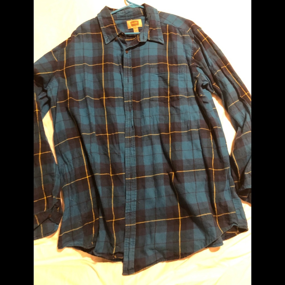 Foundry long sleeve button up